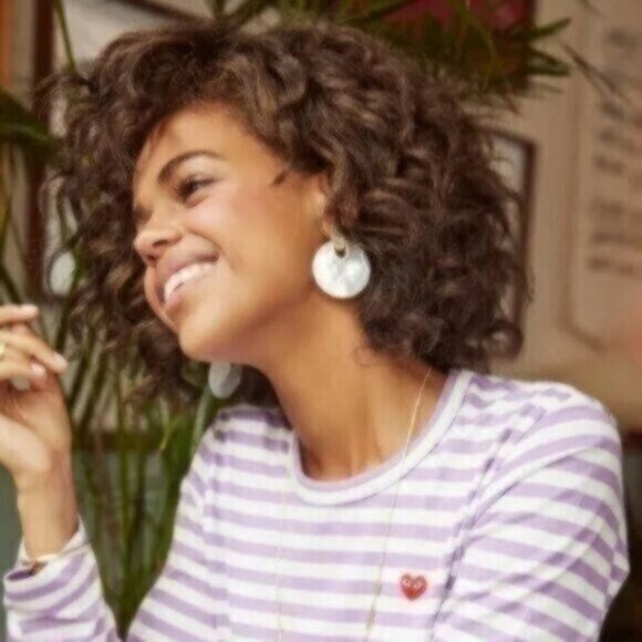 NWT Kendra Scott Didi Rose Gold Statement Earrings In Abalone Shell - Picture 2 of 6